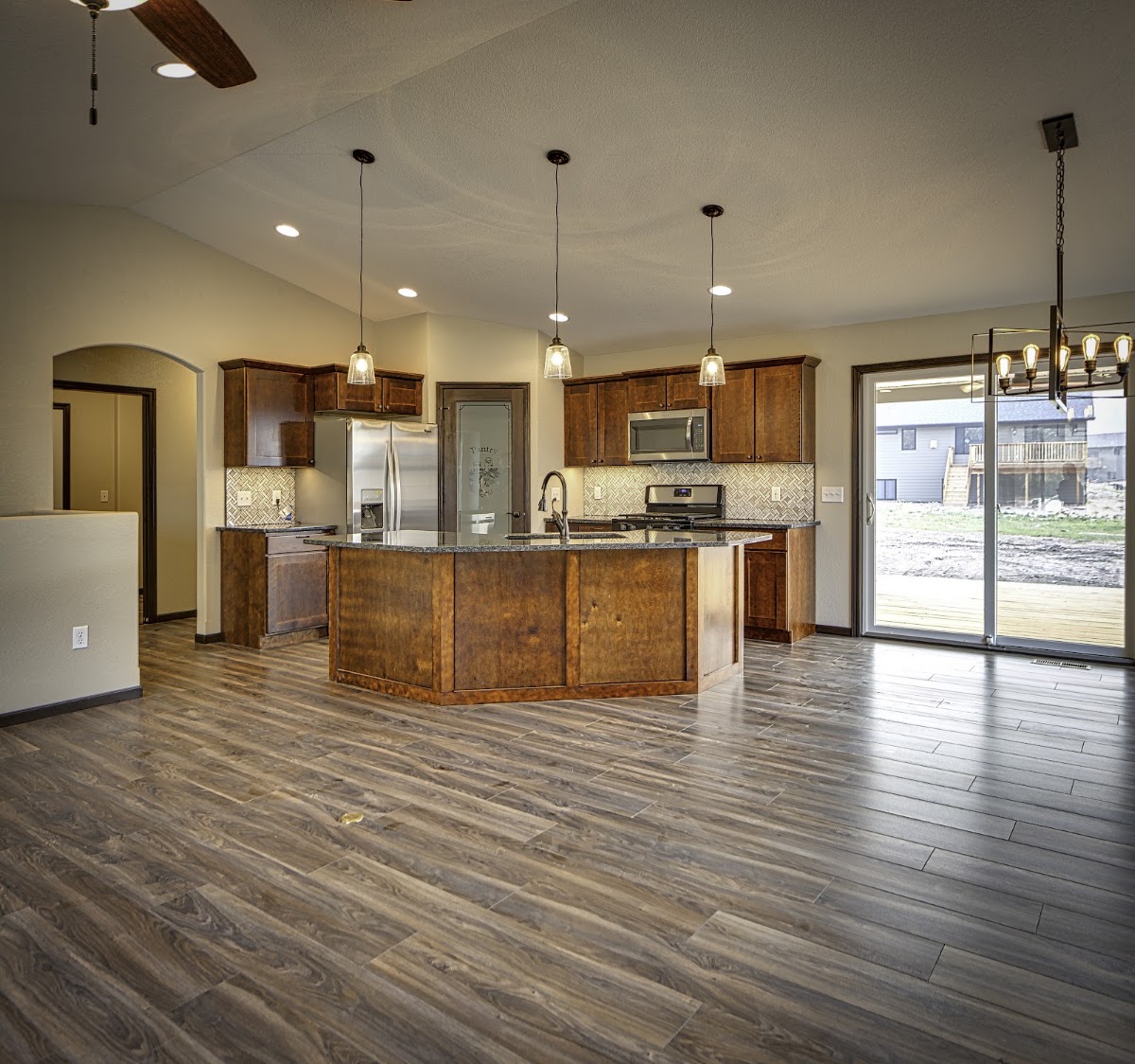 Completed spec home by TNT