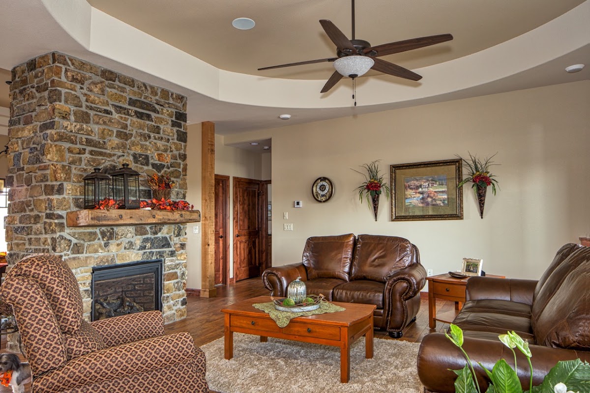 Custom home built by TNT Homes and Construction near Rapid City